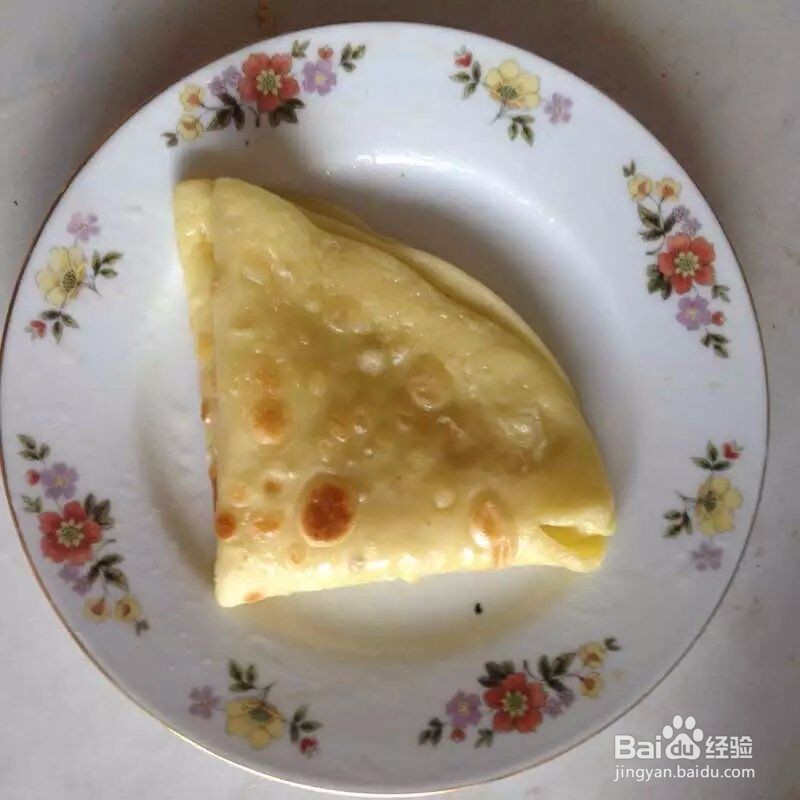 早餐美味鸡蛋饼