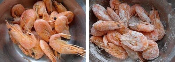 酥酥脆脆的补钙菜 面包糠椒盐北极虾