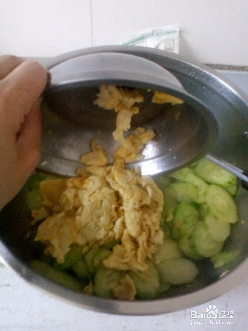 黄瓜炒鸡蛋---简单方便又健康