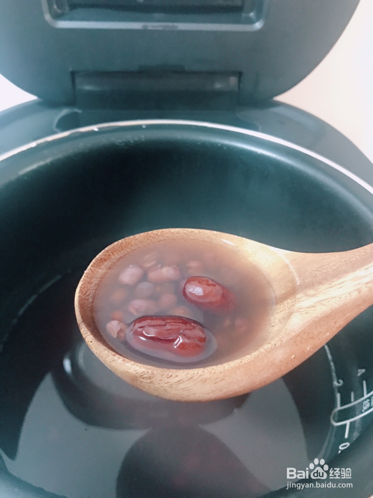 非常简单的牛奶红豆燕麦