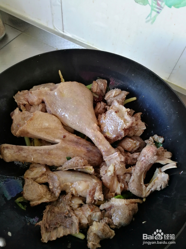 大鹅炖土豆美食教程!