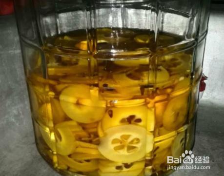 木瓜泡酒的做法
