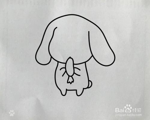 【简笔画】长耳兔的画法