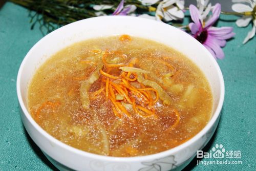 虫草花白菜瘦肉汤 百度经验 虫草花白菜瘦肉汤 百度经验
