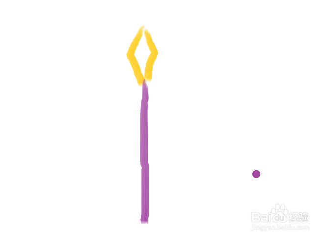 简笔画如何画魔法杖？