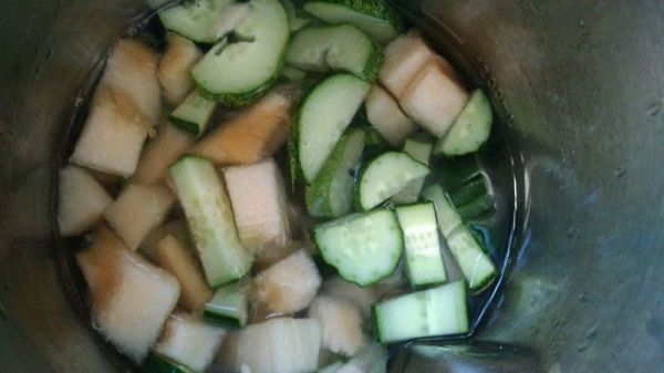 减脂蔬果汁 青瓜哈密瓜汁