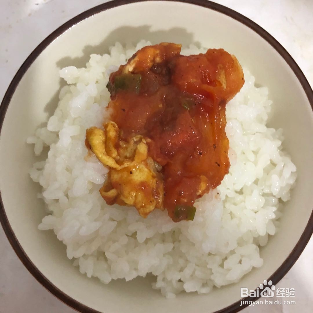 人间烟火:一人食之家庭版西红柿炒鸡蛋的做法