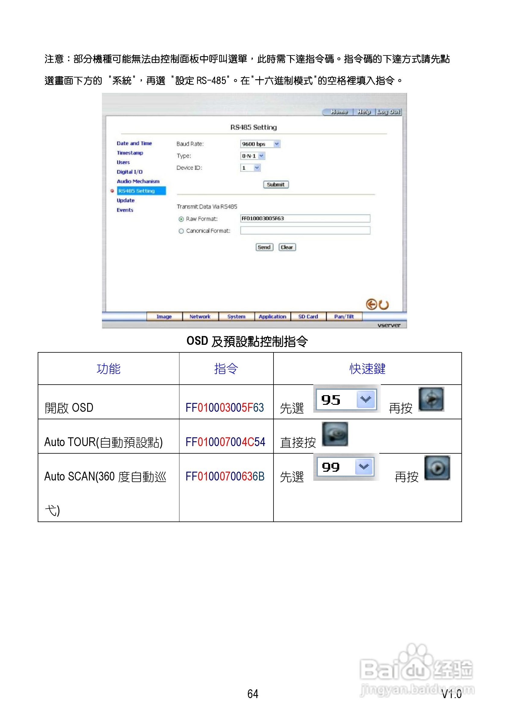 Speed Dome Network Camera 网路摄影机中文操作手册:[7]