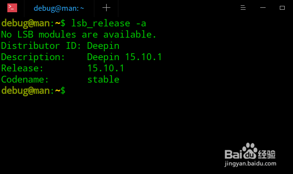 deepin系统怎么查看系统版本信息