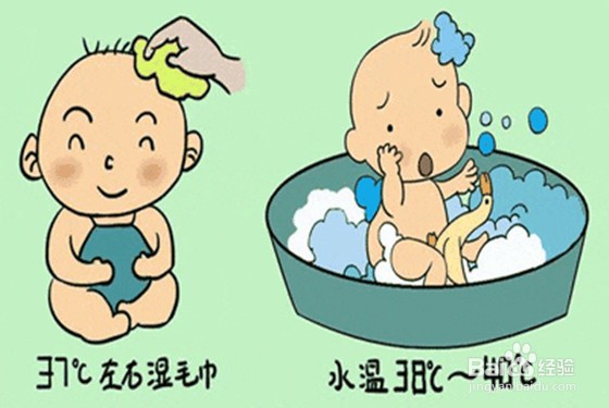 湿毛巾退烧的正确方法