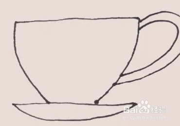 茶杯怎么画好看