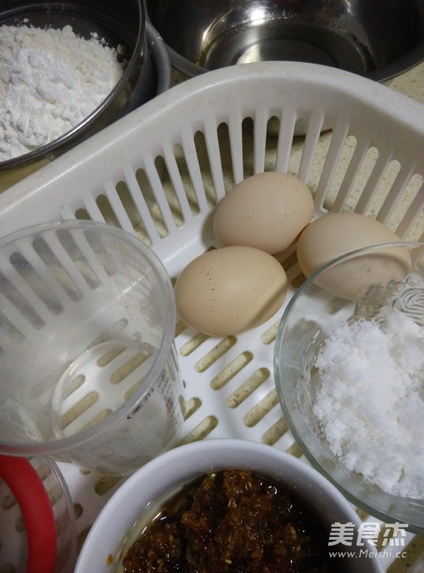 桂花戚风的做法