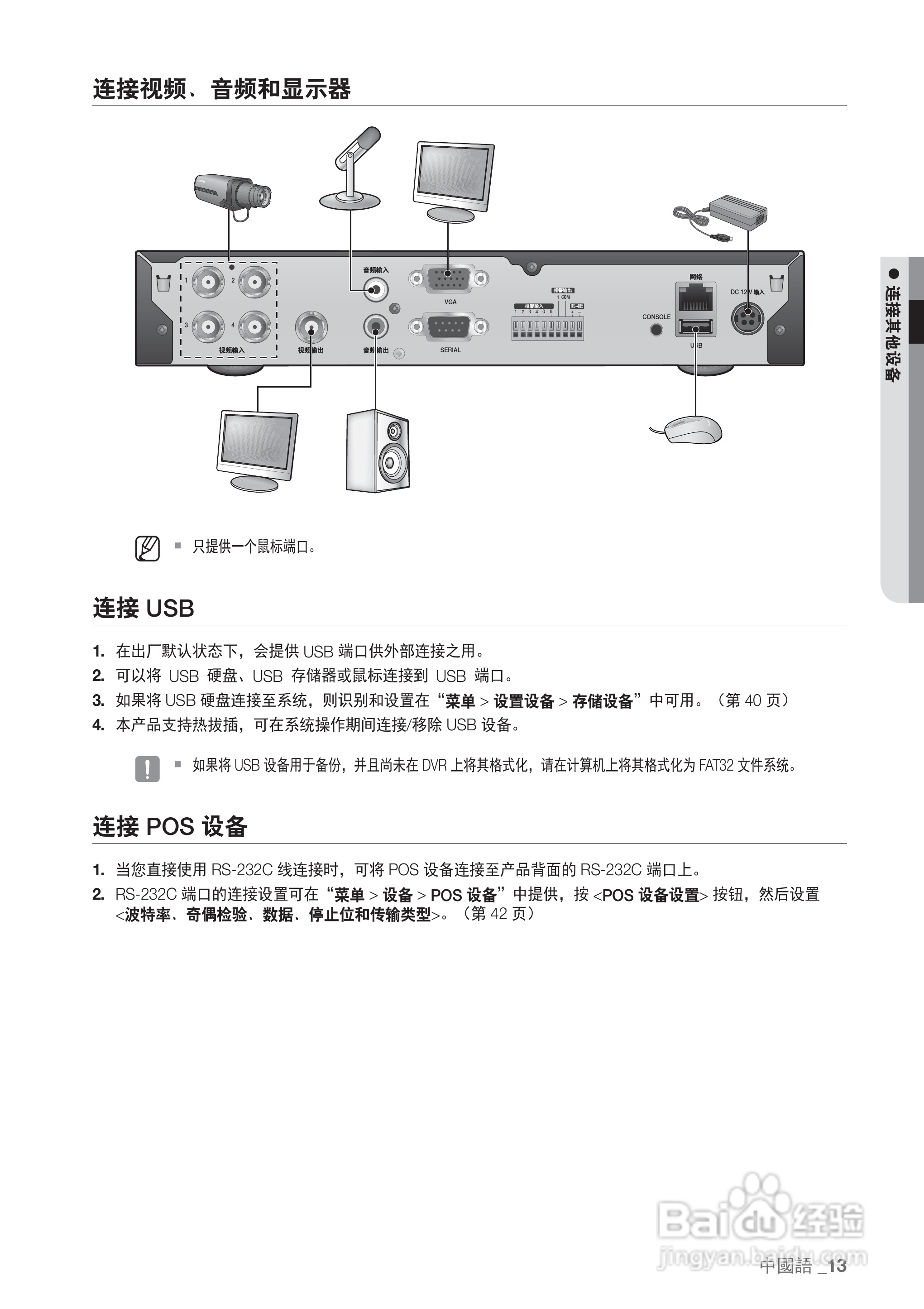 三星SRD-440P硬盘录像机说明书:[2]