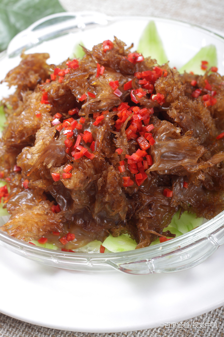 海蜇头的营养价值及功效