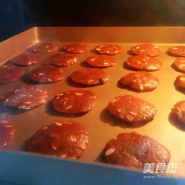 花生酱燕麦饼干
