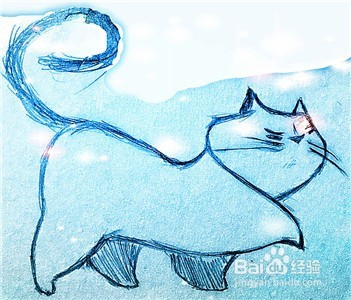 <b>怎么画一只在行走路的胖猫</b>