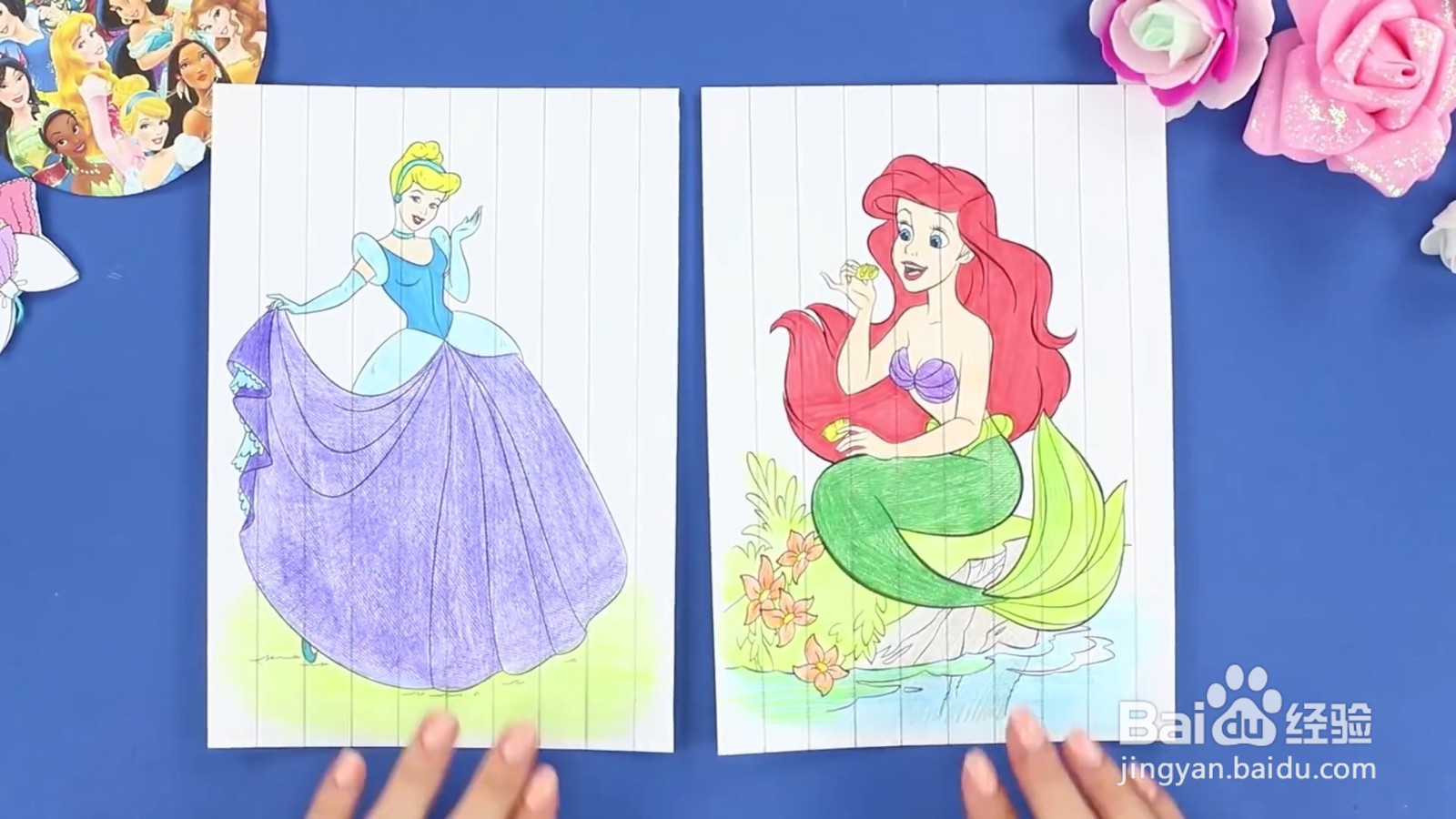 如何用涂色卡制作好看的图片