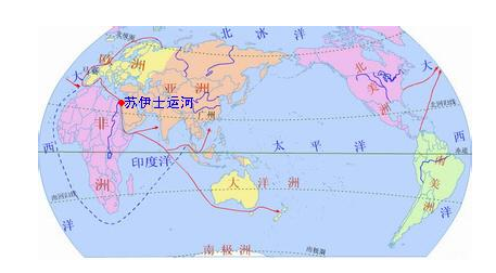 苏伊士运河在什么位置谢谢！