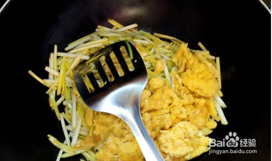 蒜黄炒鸡蛋如何做