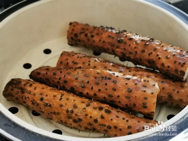 蓝莓山药泥的做法