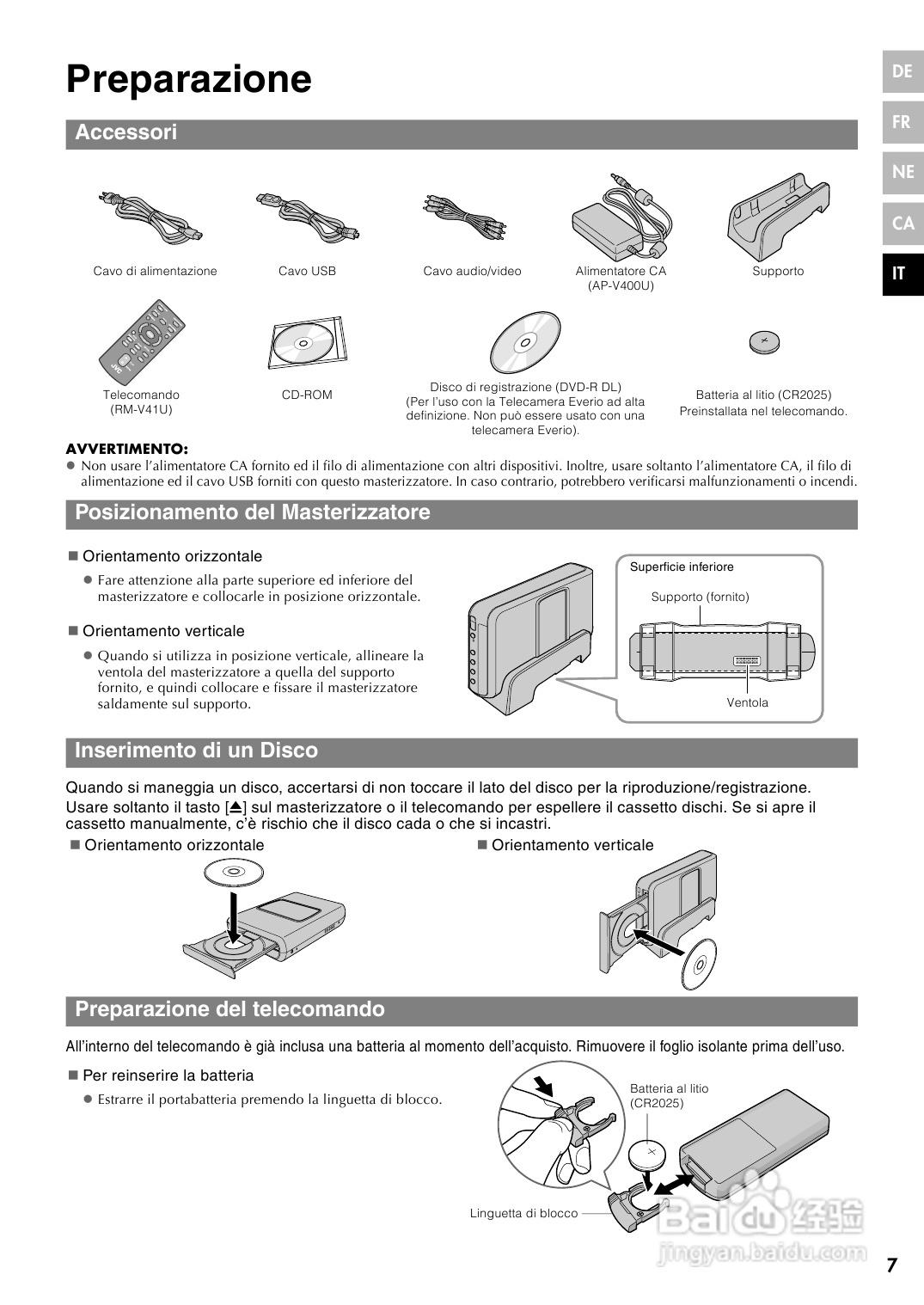 JVC CU-VD40 E/EK/ER刻录机说明书:[6]