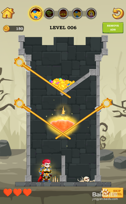 Treasure Hero的LEVEL 006怎样过关