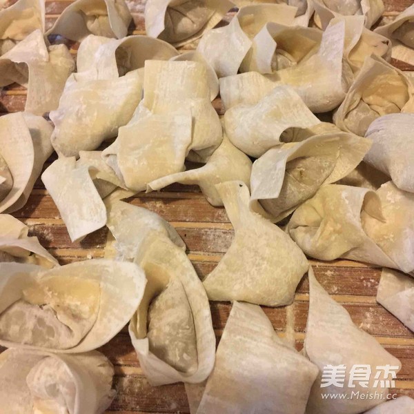 荠菜馄饨的做法