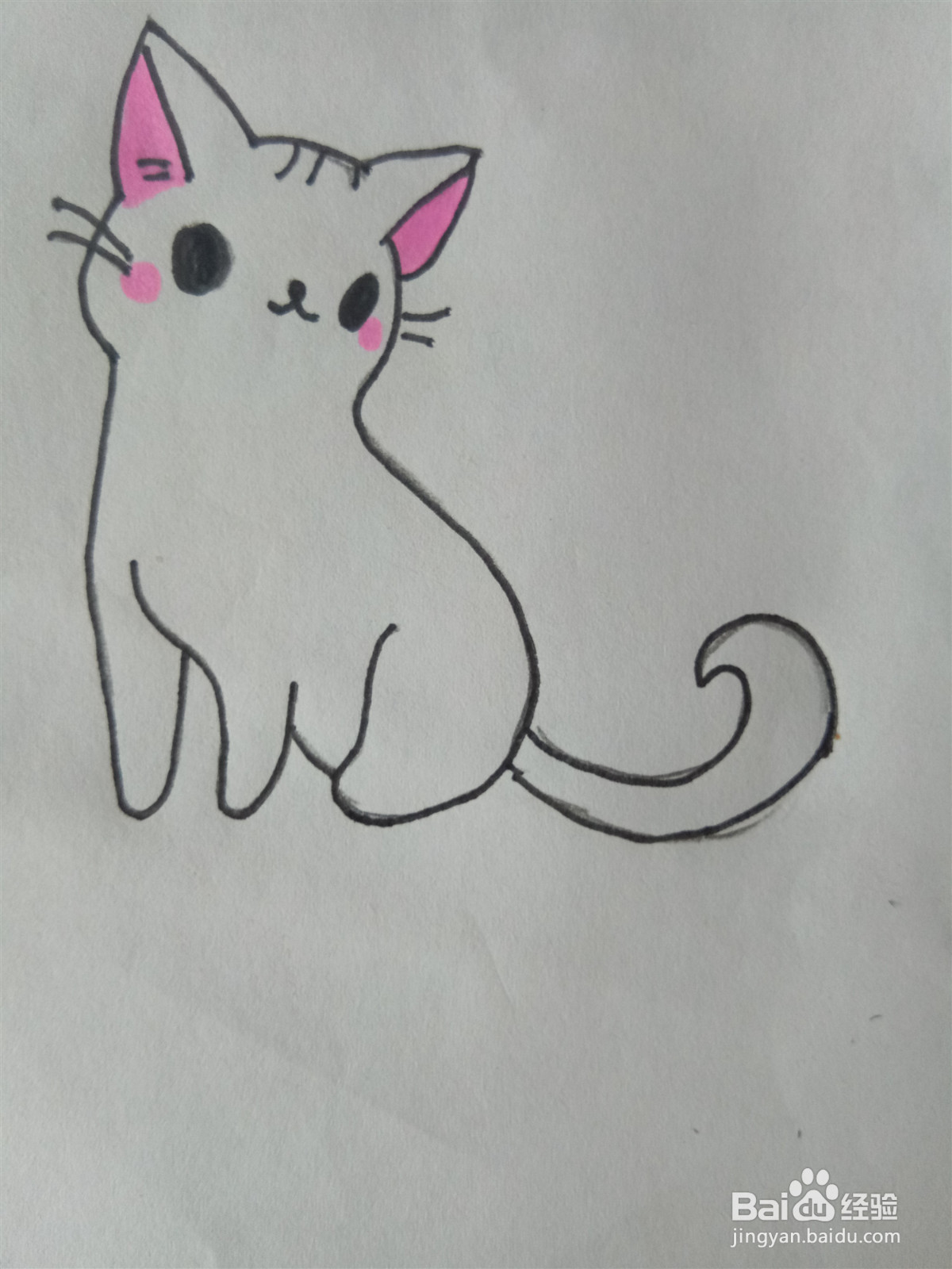 小清新风格的小猫咪怎么画？