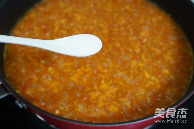 茄汁金针菇的做法