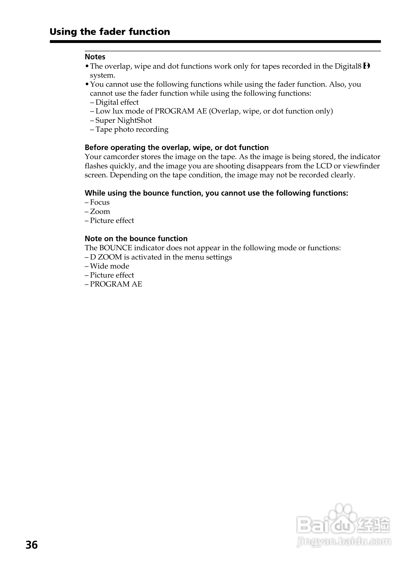 索尼DCR-TRV820数码摄像机说明书:[4]