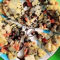 制作馒头火腿鸡蛋饼