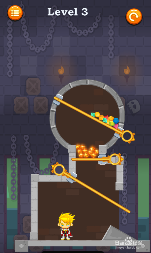 Caio Knight Rescue的Level 3如何过关?