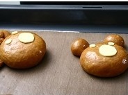 巧克力小熊面包