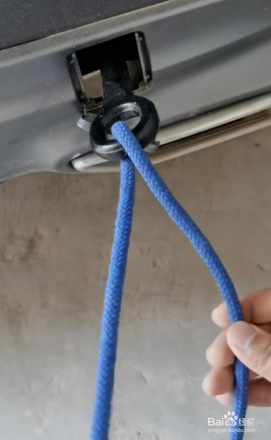 拖车扣的打结方法