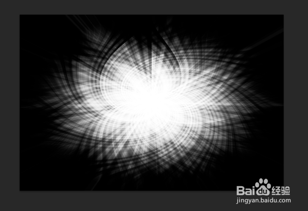 PS滤镜之极坐标制作绚丽壁纸