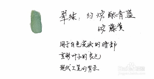 成人学国画第一步——调色笔记