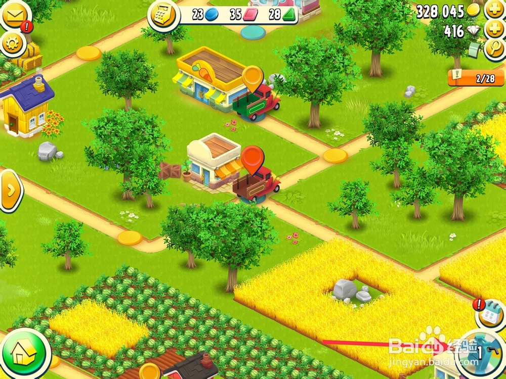 卡通农场HAY DAY山谷怎么获得燃料？