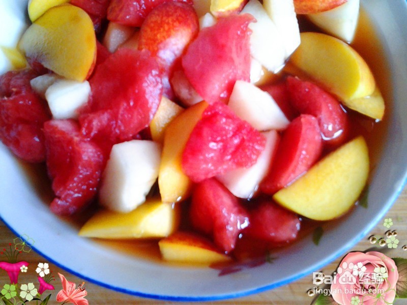 怎么做甜蜜营养的水果大拼盘