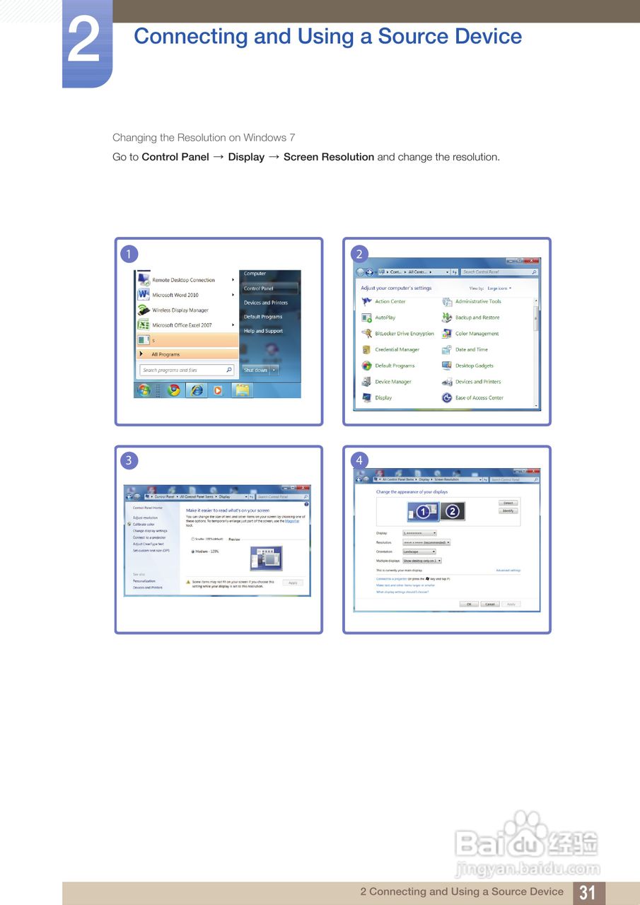 三星S24B150BL液晶显示器使用说明书:[4]