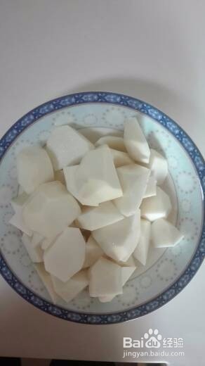 美味葱香烧芋头