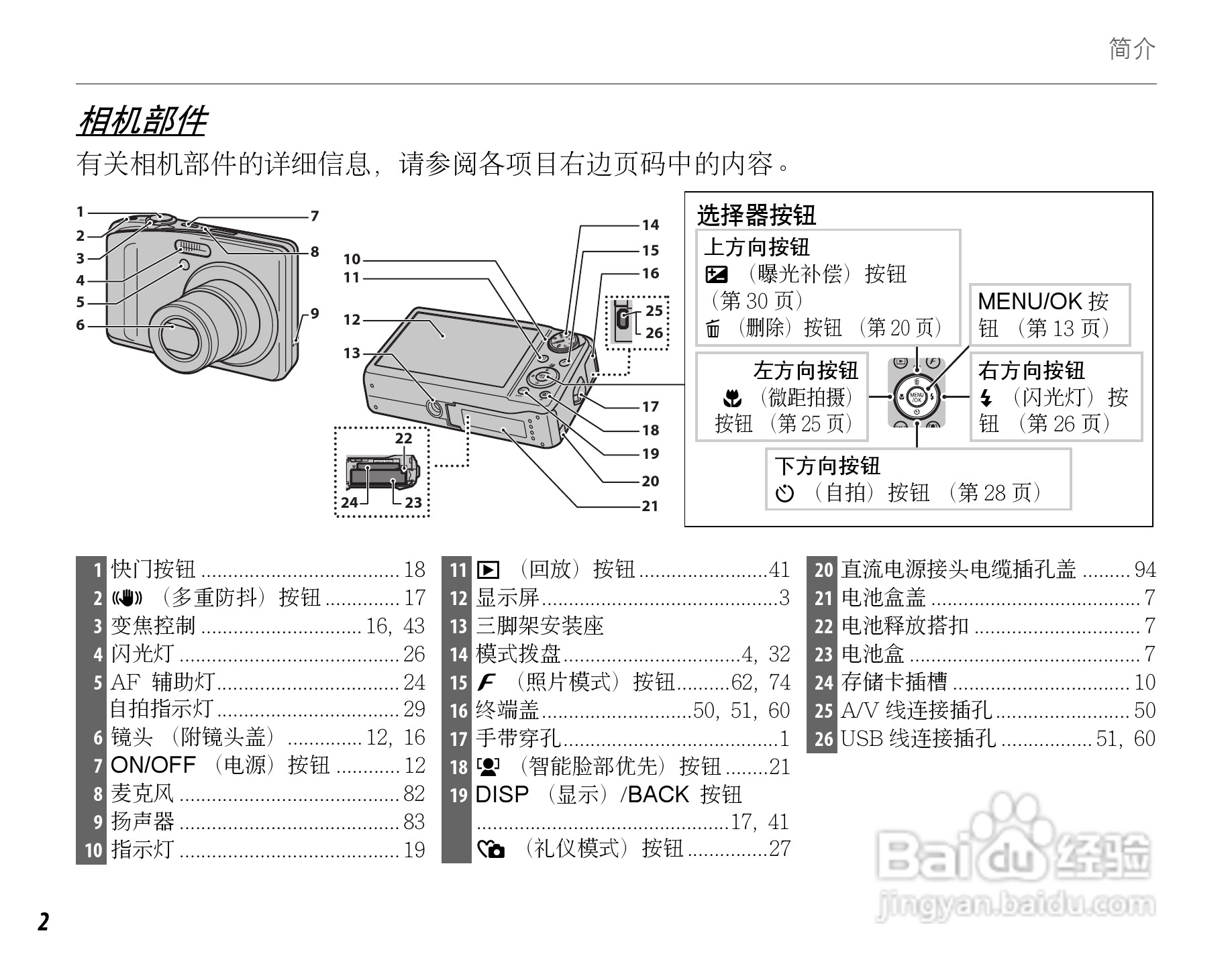 富士FinePix F60fd数码相机使用说明书:[2]