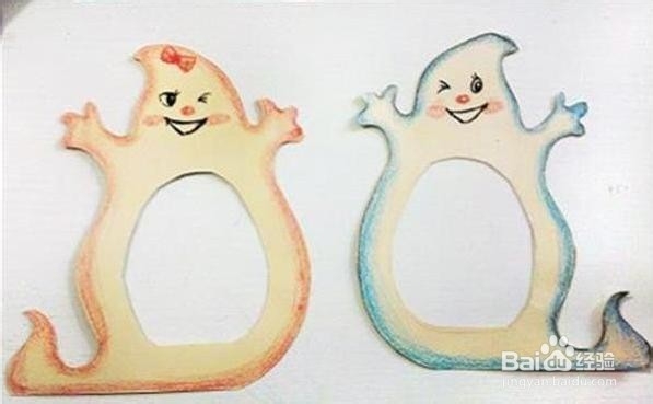 用纸板DIY幽灵灯笼的做法