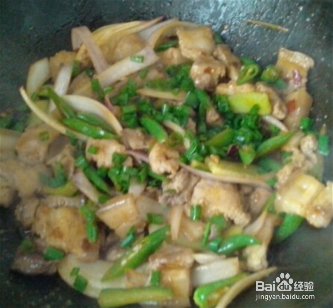 家常小炒—青椒肉片