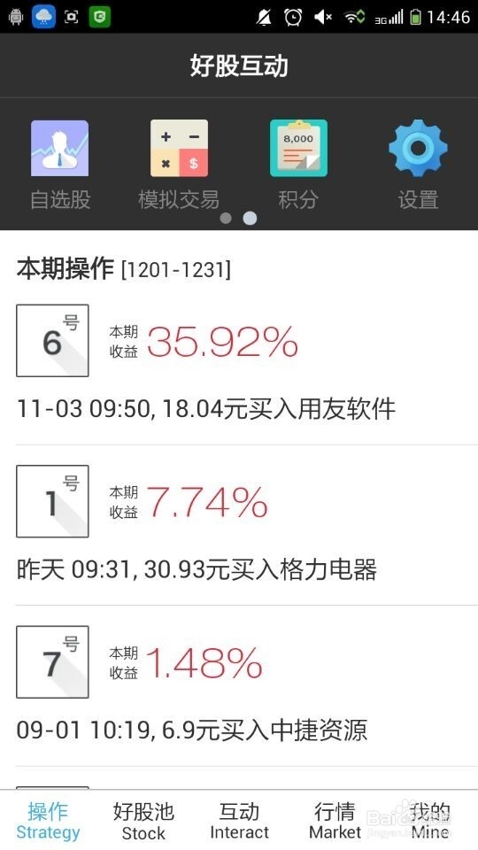 如何使用好股互动手机炒股软件?