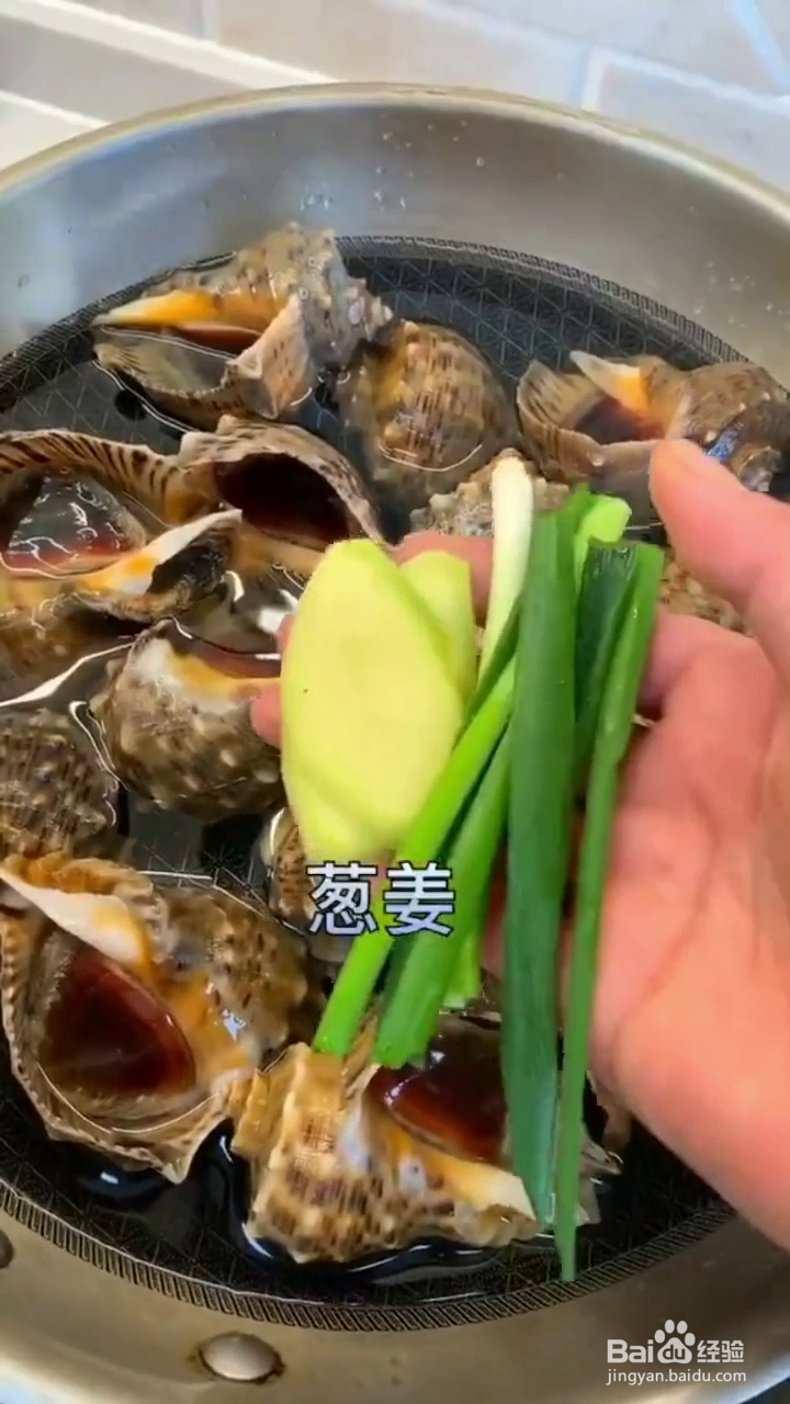 如何制作原汁原味的蘸汁海螺？