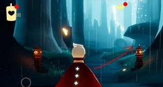 光遇橙色光芒位置分享