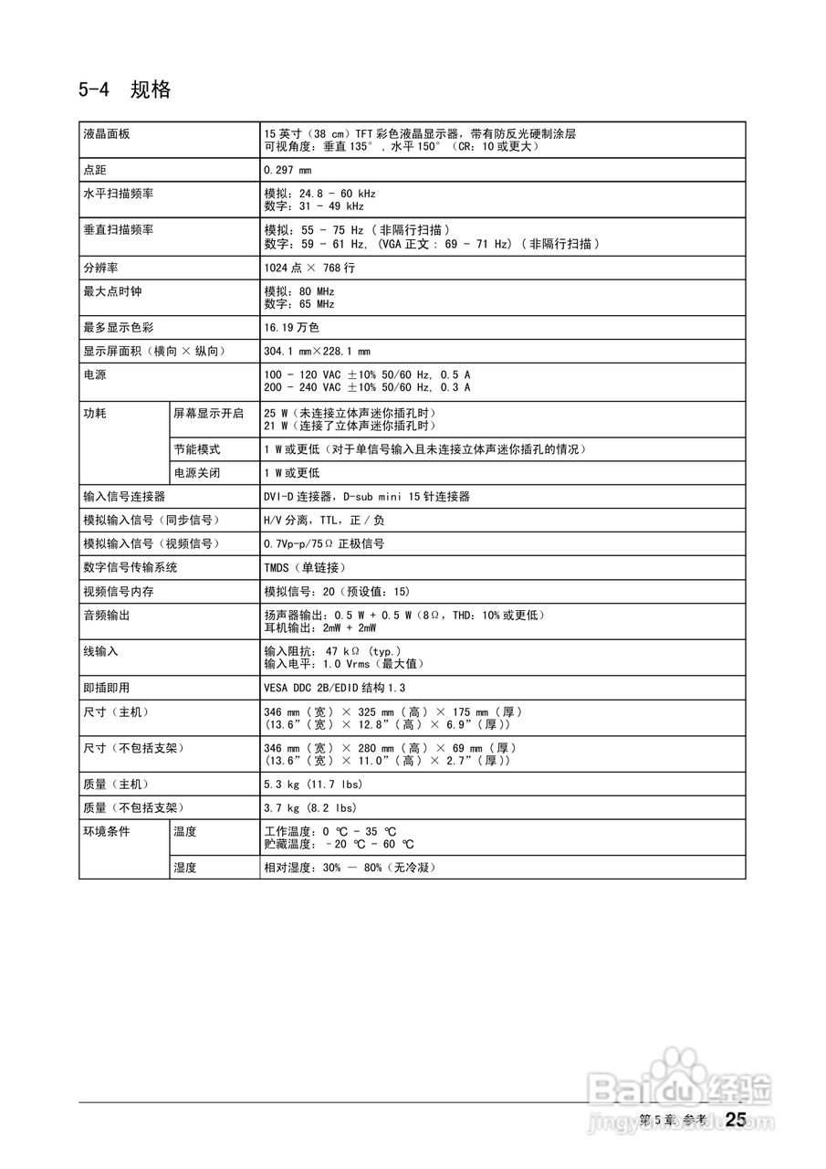 EIZO FlexScan S1501彩色液晶显示器用户手册:[3]