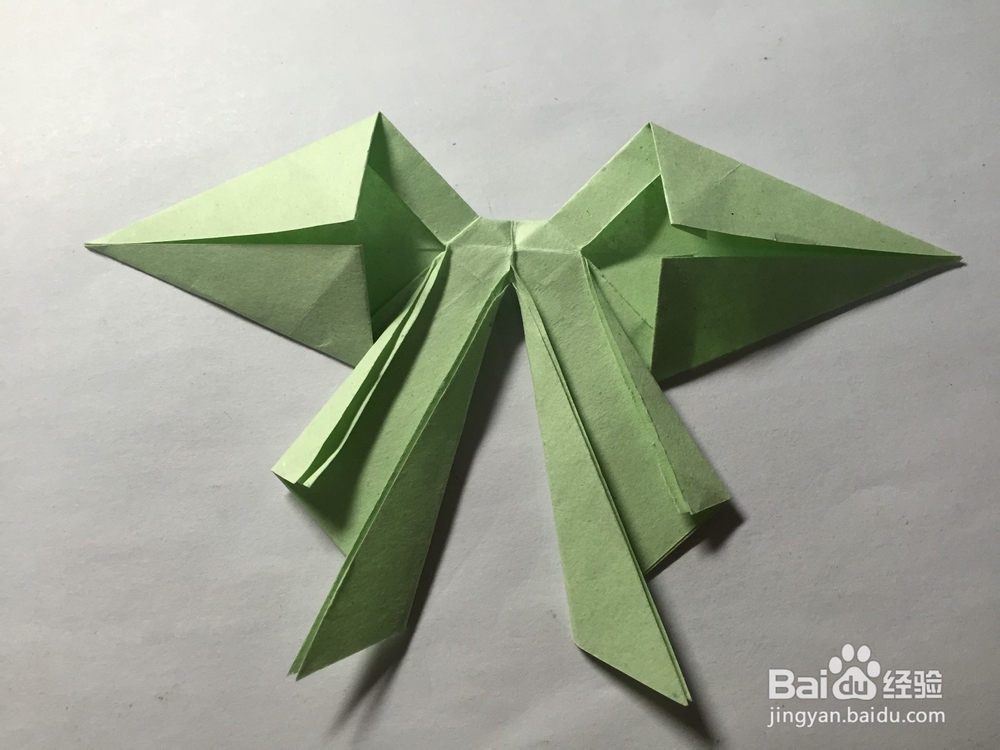 折纸：蝴蝶结~