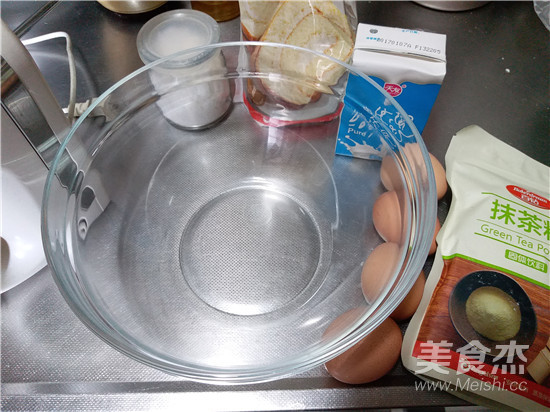 抹茶红豆肉松蛋糕卷
