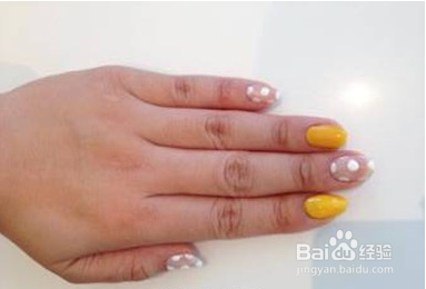 清新水果美甲设计